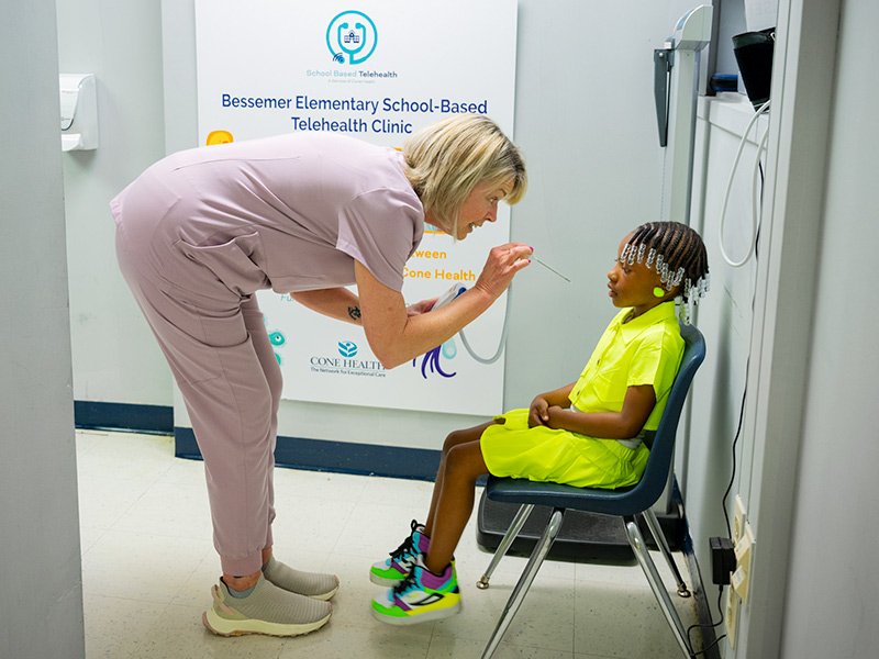 School-Based Telehealth Takes Off | Cone Health Philanthropy